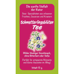Schmetterlingsblüten Tee