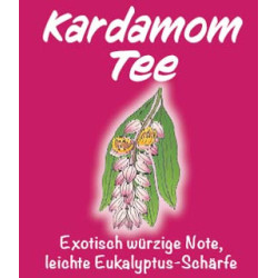 Kardamom Tee, Früchte-, Gewürz- und Kräuter-Tee, Natur-Tee von Sissi-Tee in Leer, Ostfriesland.