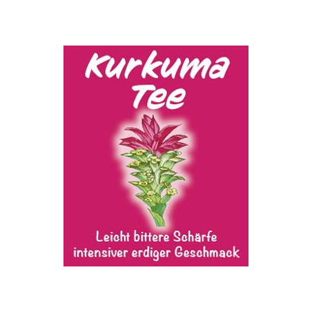 Kurkuma Tee, Früchte-, Gewürz- und Kräuter-Tee, Natur-Tee von Sissi-Tee in Leer, Ostfriesland.
