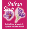 Safran Sirup - 120ml, Früchte-, Gewürz- und Kräuter-Tee, Natur-Tee von Sissi-Tee in Leer, Ostfriesland.